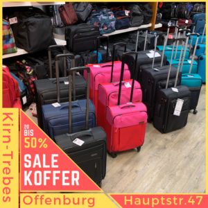 Koffer Sale in Offenburg - Lagerräumungsverkauf bei Kirn-Trebes